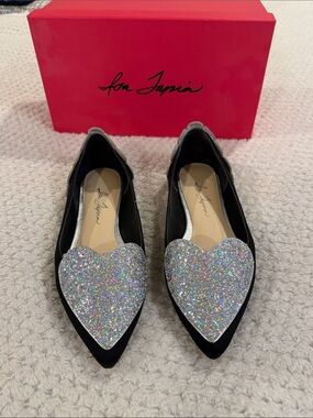 Isa Tapia Clement Satin Flats